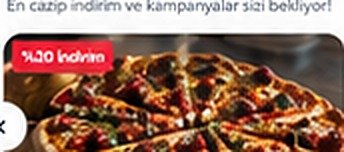Pizza fırsatı